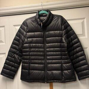 VTG - Calvin Klein Women's Premium Down Puffer Packable Jacket - Sz XL